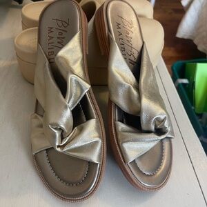 Blowfish Metallic Gold Women's Sandals